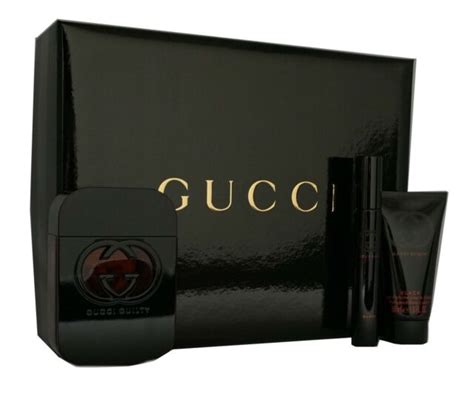 gucci guilty black deodorant|gucci guilty black gift set.